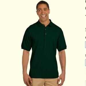 NWT ALL Polo Men's Short Sleeve Solid Regular-Fit 3 Button Polo Shirt